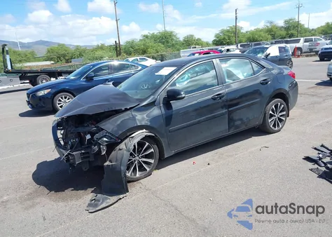 2017 Toyota Corolla Se из США, поврежденный, VIN 2T1BURHE7HC866068